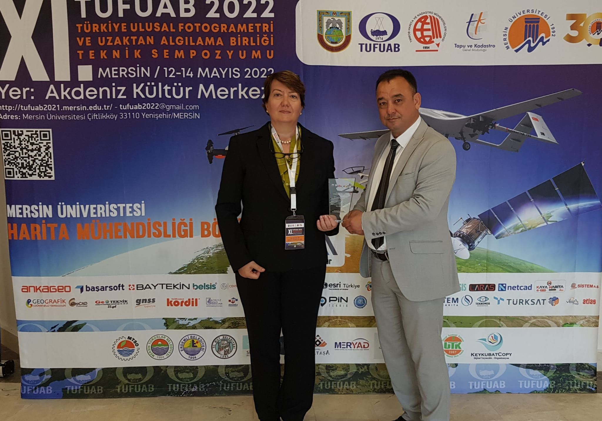 11. Türkiye Ulusal Fotogrametri ve Uzaktan Algılama Birliği Teknik Sempozyumu haberine ilişkin resim